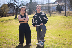 Maria Eide-Kvalvaag og Emil Jonasdal Johannessen