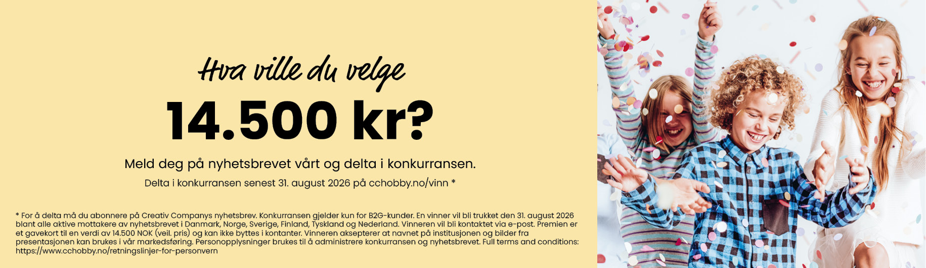 Hva ville du velge for 14.500 kr?